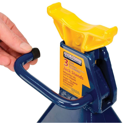 Jack Stand, Locking Handle/Ratchet, 3 tons Capacity, 19" H Southpoint Industrial Supply