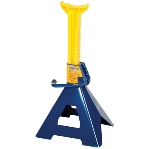 Jack Stand, Locking Handle/Ratchet, 6 tons Capacity, 25-1/4" H Southpoint Industrial Supply