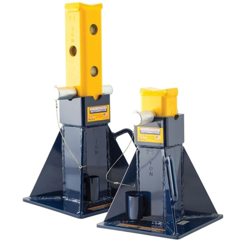 Vehicle Support Stands, Locking Pin, 25 tons Capacity Southpoint Industrial Supply
