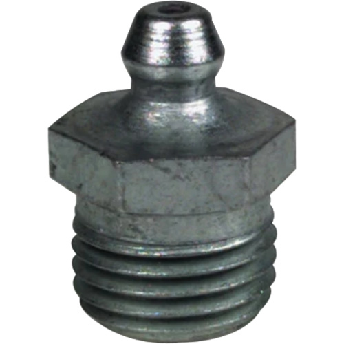 Straight Extra-Short Grease Fitting, Steel, 0.25 NPT Thread Southpoint Industrial Supply