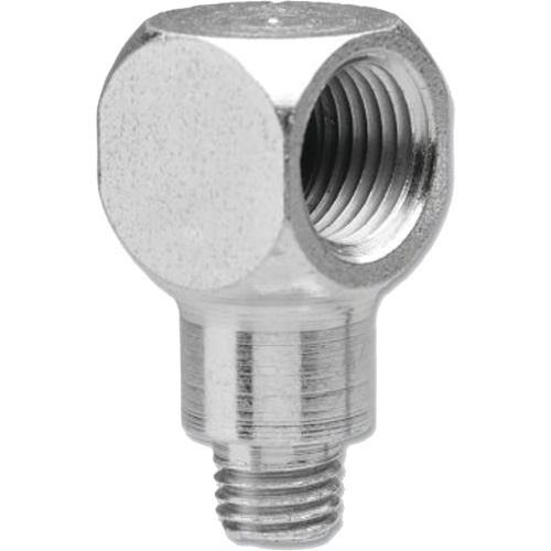 Grease Fitting Adapter with 90-Degree Angle, 1/4"-28 Thread Southpoint Industrial Supply
