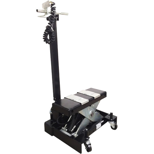 Low Profile Floor Service Jack, 12 Ton(s) Capacity, 7-1/2" Lowered, 15" Raised, Air Hydraulic Southpoint Industrial Supply