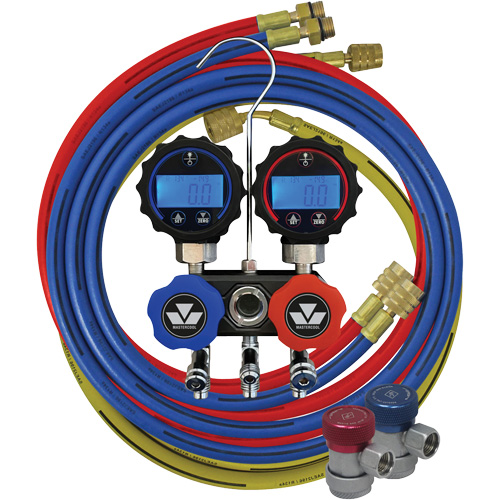 Jeu de manom&egrave;tres manifold compact Mini-Fold – S&eacute;rie noire Southpoint Industrial Supply