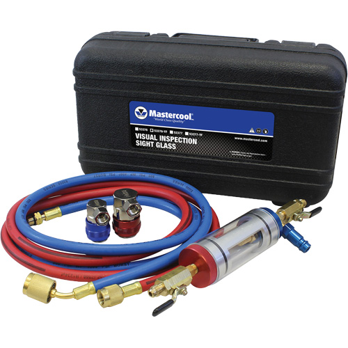 R1234Yf Visual Inspection Sight Glass with R1234Yf Quick Couplers Southpoint Industrial Supply