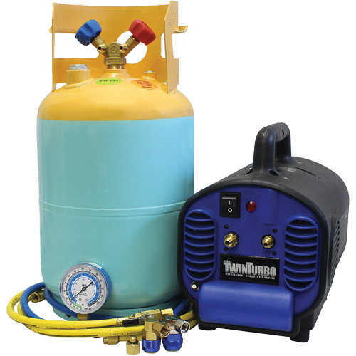 Mini syst&egrave;me de r&eacute;cup&eacute;ration de r&eacute;frig&eacute;rant pour R134A et R1234Yf contamin&eacute;s Southpoint Industrial Supply