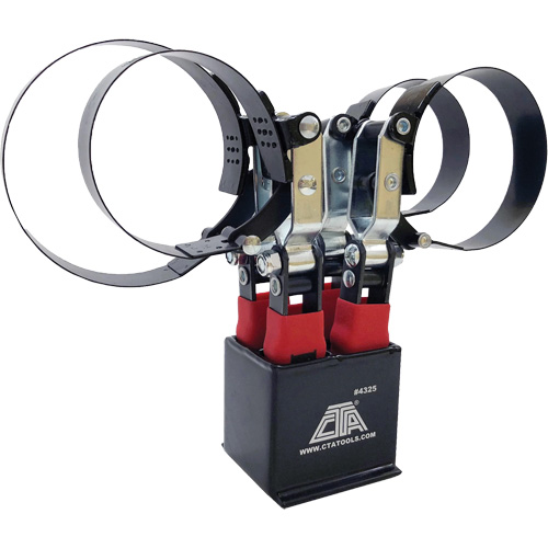 Ensemble de 4 cl&eacute;s pour filtre &agrave; huile avec support Southpoint Industrial Supply