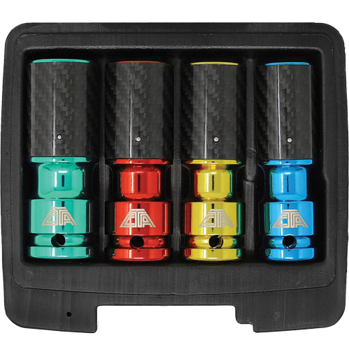 Lug Socket Set with Carbon Fiber Sleeves Southpoint Industrial Supply