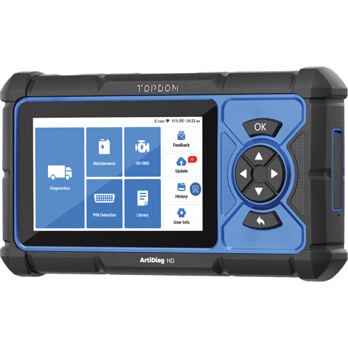 Outil de diagnostic robuste 5" ArtiDiag HD avec fonctions d'entretien Southpoint Industrial Supply