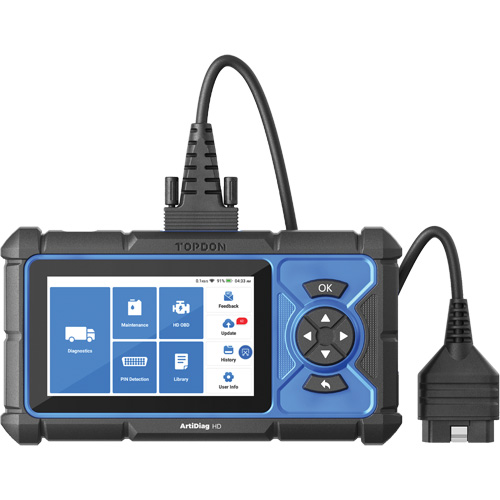 Outil de diagnostic robuste 5" ArtiDiag HD avec fonctions d'entretien Southpoint Industrial Supply
