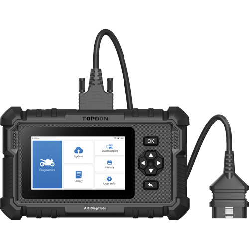 ArtiDiag Moto 5" Motorcycle Diagnostic Tool Southpoint Industrial Supply
