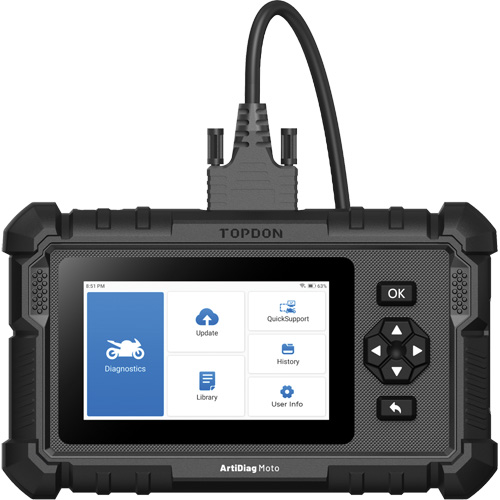 ArtiDiag Moto 5" Motorcycle Diagnostic Tool Southpoint Industrial Supply