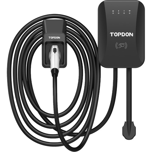 Chargeur r&eacute;sidentiel PulseQ AC pour VE avec mode identification par radiofr&eacute;quence (RFID), 40 A, Niveau 2 CA, Connecteur Type 1 (SAE J1772) Southpoint Industrial Supply