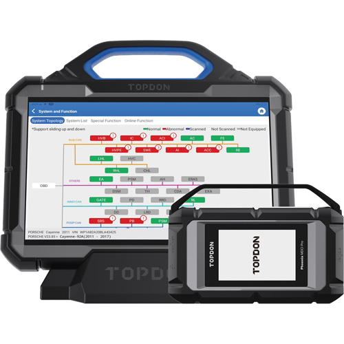 Outil de diagnostic de niveau OE Phoenix Max Basic de 13,3", station daccueil et programmation infonuagique Southpoint Industrial Supply