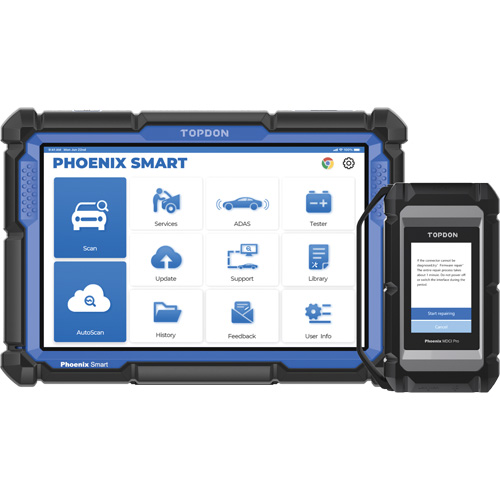 Phoenix Smart 10.1" OE-Level Scan Tool, Cloud-Based Programming & Advanced Protocols Southpoint Industrial Supply