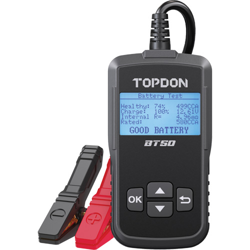 BT50 Battery, Charging & Cranking System Tester Southpoint Industrial Supply