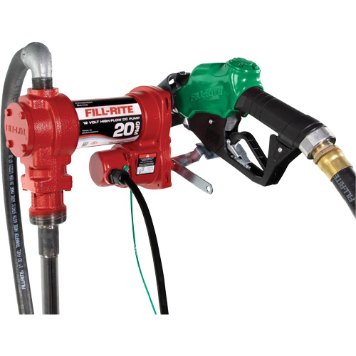 Pompe de transfert de carburant 12 V avec pistolet Southpoint Industrial Supply