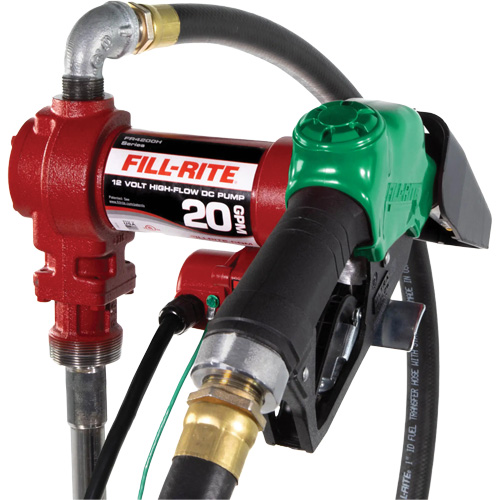 Pompe de transfert de carburant 12 V avec pistolet Southpoint Industrial Supply
