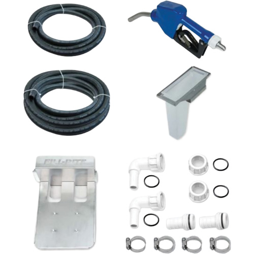 Pompe de transfert de fluide d'&eacute;chappement diesel (DEF) 115 V CA avec support pour cuve GRV et pistolet Southpoint Industrial Supply