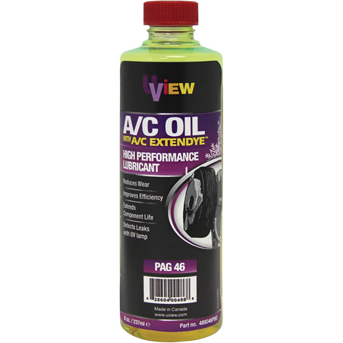 PAG 46 Oil with A/C ExtenDye, 237 ml, Bottle Southpoint Industrial Supply