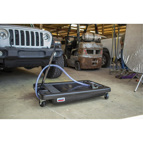 Drain d'huile portable en polypropyl&egrave;ne &agrave; profil bas Southpoint Industrial Supply