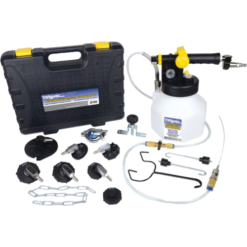 Trousse de purge de freins sous pression avec sept adaptateurs Southpoint Industrial Supply