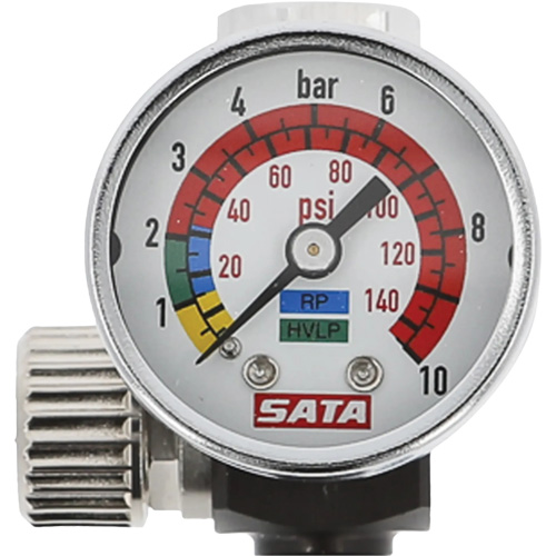 Air Micrometer with Gauge, 1/4" Male Thread & G 1/4" Female Thread Southpoint Industrial Supply