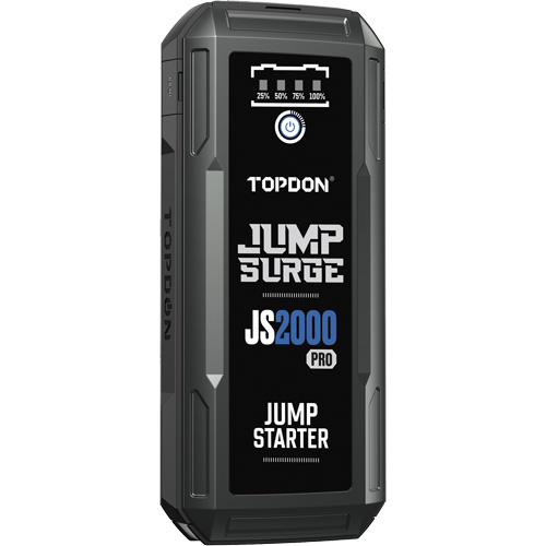JumpSurge2000Pro 2500 Peak Amp Battery Jump Starter, Power Bank & Flashlight Southpoint Industrial Supply
