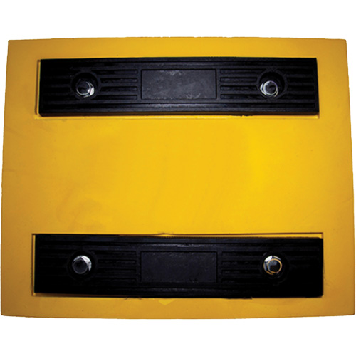 Cale de roue, Polyur&eacute;thane, Jaune, 15-1/4" la x 12-1/8'' p x 10-3/4" h Southpoint Industrial Supply
