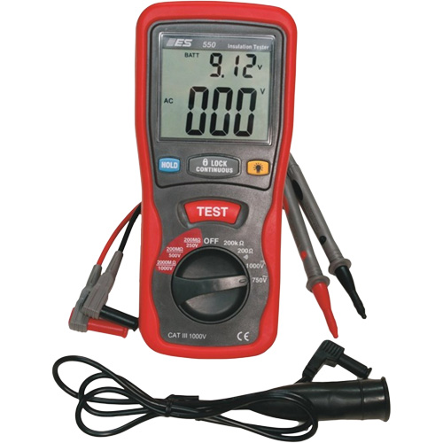 Testeur disolement pour v&eacute;hicules &eacute;lectriques et hybrides Southpoint Industrial Supply