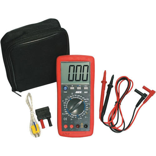 Deluxe Digital Multimeter with Amp Shutters Southpoint Industrial Supply