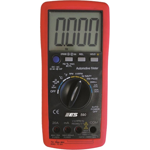Pro Automotive Digital Multimeter with Case Southpoint Industrial Supply