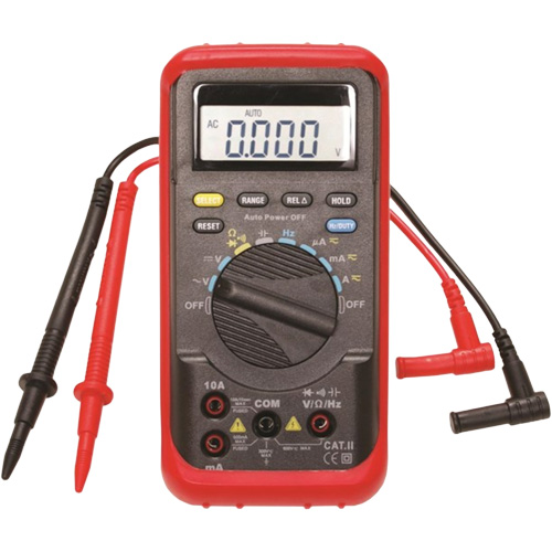 Auto-Ranging Digital Multimeter with Holster Southpoint Industrial Supply
