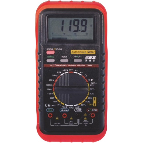 Deluxe Automotive Meter with RPM & Temperature Southpoint Industrial Supply