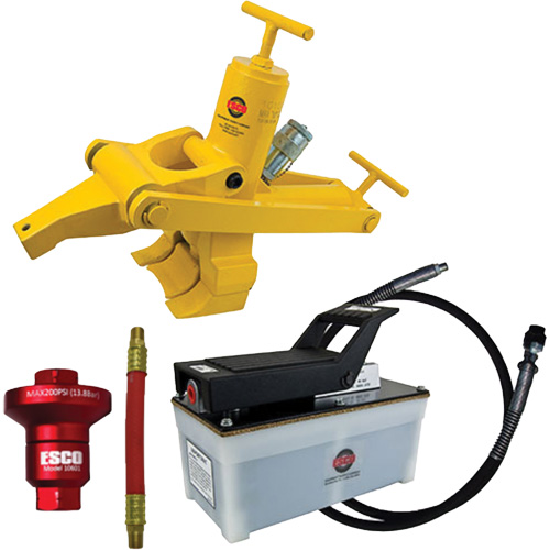 Trousse de d&eacute;monte-talons Combi avec pompe &agrave; air hydraulique de 2,5 pintes Southpoint Industrial Supply
