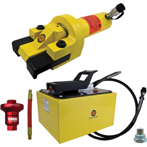 Ensemble de brise-talon pour pneus g&eacute;ants avec pompe hydraulique de 2 gallon Southpoint Industrial Supply