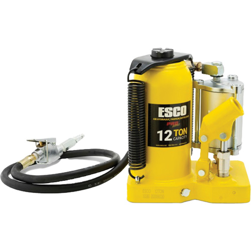Cric-bouteille de s&eacute;rie Pro, 12 tonne(s), Air comprim&eacute;/hydraulique, 18-1/2" Hauteur &eacute;lev&eacute;e Southpoint Industrial Supply