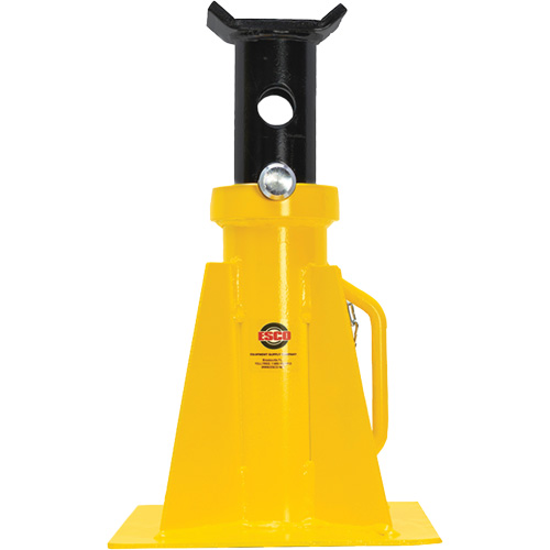 Support de v&eacute;rin &agrave; goupille, Tige verrouillable, Capacit&eacute; de 25 tonnes, 15-3/4" - 26-3/4" h Southpoint Industrial Supply