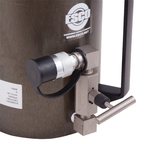 Safety Jack, Locking Collar, 100 tons Capacity, 13-37/100" - 19-3/5" H Southpoint Industrial Supply
