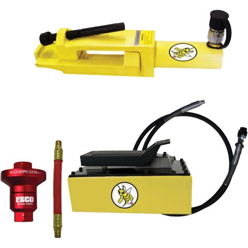 Ensemble de brise-talon pour pneus g&eacute;ants/&eacute;quipement de terrassement Yellow Jackit Southpoint Industrial Supply