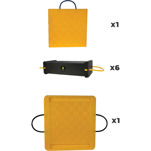 8-Piece CribLok Composite Cribbing System Kit Southpoint Industrial Supply