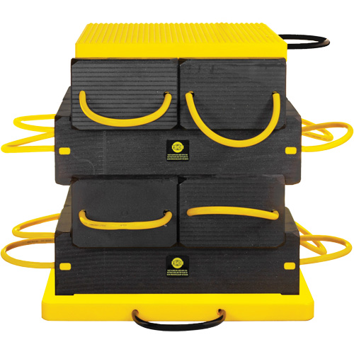 10-Piece CribLok Composite Cribbing System Kit Southpoint Industrial Supply