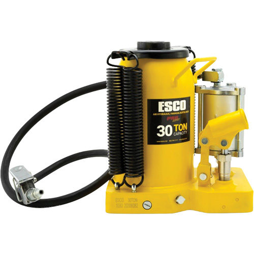Cric-bouteille de s&eacute;rie Pro, 30 tonnes, Air comprim&eacute;/hydraulique, 20" Hauteur &eacute;lev&eacute;e Southpoint Industrial Supply