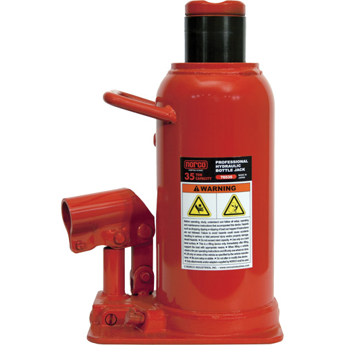 Professional Bottle Jack, 35 Ton(s), 17-39/125" Raised Height Southpoint Industrial Supply
