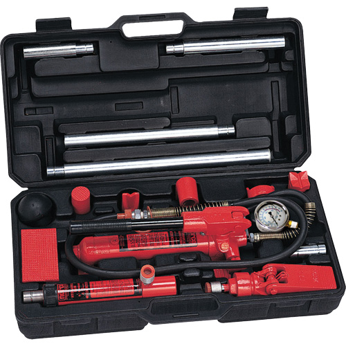 Trousse de r&eacute;paration collision/entretien de capacit&eacute; 4 tonnes avec adaptateurs en fonte Southpoint Industrial Supply