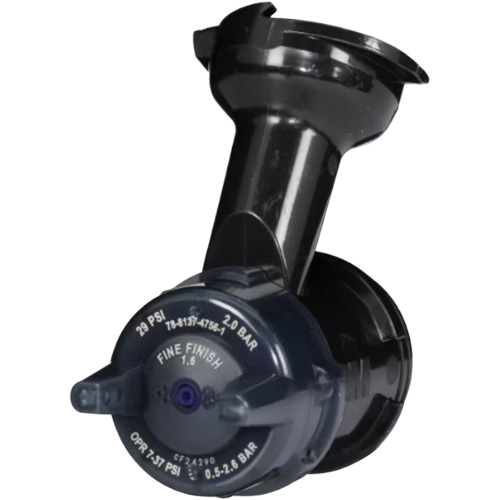 T&ecirc;te fine d'atomiseur de finition &agrave; gravit&eacute; Performance - mauve Southpoint Industrial Supply