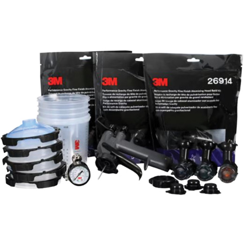 Syst&egrave;me de pistolet pulv&eacute;risateur Performance pour finition fine avec godets PPS, 13 pi³/min, 29 psi Southpoint Industrial Supply