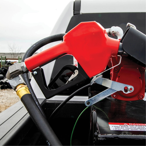 Red Automatic Gasoline Spout Nozzle Southpoint Industrial Supply