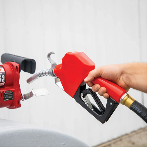 Red Automatic Gasoline Spout Nozzle Southpoint Industrial Supply