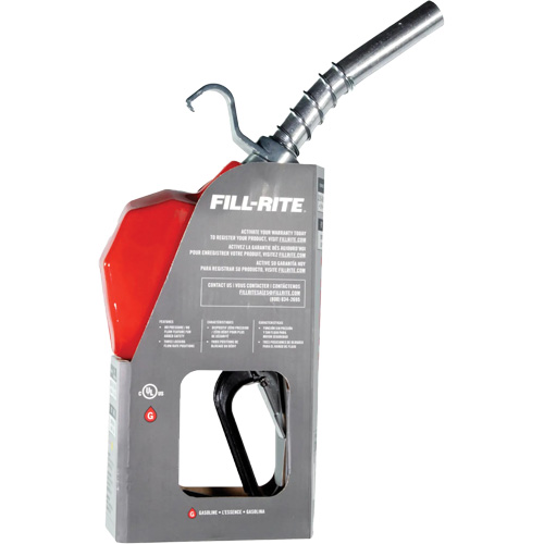 Red Automatic Gasoline Spout Nozzle Southpoint Industrial Supply