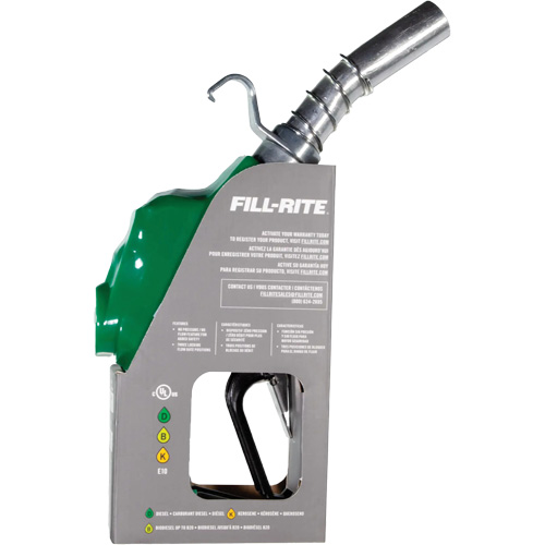 Pistolet de distribution automatique vert pour diesel Southpoint Industrial Supply